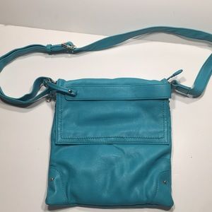 Vegan Turquoise shoulder bag